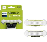 Philips OneBlade Skin Protect Replacement Blade, for OneBlade Electric Shaver and Trimmer, Durable Stainless Steel, Trim and Shave with Extra Skin Protection, 2 Count, QP229/50