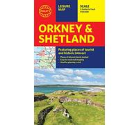 Philip's Orkney and Shetland: Leisure and Tourist Map: Leisure and Tourist Map (Philip's Red Books)