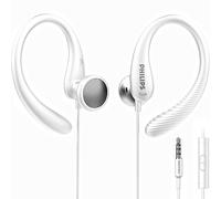 Philips Over-Ear Earphones, Flexible Wrap-Around Earphones, All-Around-Ear Headphones with Microphone Behind the Ear, Perfect for Sports, Running, Training, Gym, Lightweight Ear Hook Sports Headphones