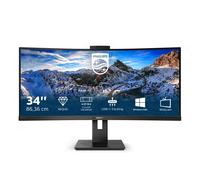 Philips P Line 346P1CRH/00 LED display 86.4 cm (34") 3440 x 1440 pixels UltraWide Quad HD Black