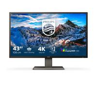 Philips P Line 439P1/00 LED display 108 cm (42.5") 3840 x 2160 pixels 4K Ultra HD LCD Black