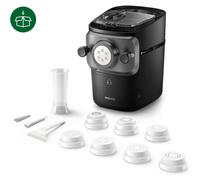 Philips Pasta Maker 7000 Series - Protrude Technology, Auto Weighing, Fully Automatic, 8 Shaping Discs