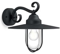 Philips myGarden Pasture Outdoor Vintage Wall Lantern [Black] for Garden, Patio and Outdoor. Requires 1 x 60 W 230 V Bulb