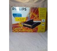 Philips PCRW464K 4x4x6 External USB 2.0 CD-RW Drive