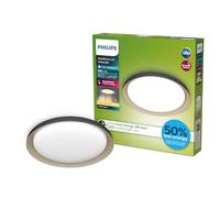 Philips Pebblo UltraEfficient Ceiling, SceneSwitch, Black, 10W, 1850Lm, 2700K, IP20