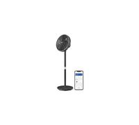 Philips Pedestal Fan, Air+ App, Automatic Rotation, Black & Silver (CX3550/01)