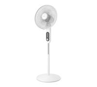 Philips Pedestal Fan Series 1000 - Powerful & Quiet, 38 dB, Height Adjustable, Tiltable & Rotating, Timer, White (CX1220/00)