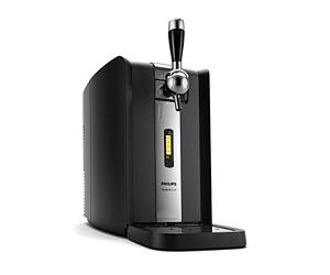 Philips PerfectDraft Beer Keg Machine, Home Beer Draft System with LCD Display, 30 Days Fresh & 3°C Cold Beer, Real Tap Handle, Metal 6L Keg (HD3720/25)