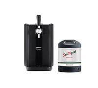 Philips PerfectDraft Draft Beer Bundle with San Miguel 6L Keg, Black Home Dispenser