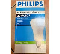Philips Pl-Electronic Reflector Warm White 20W/827 E27 10000H R80