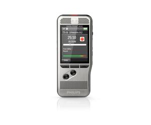 Philips Pocket Memo Digital Voice Recorder Silver Black (DPM6000)
