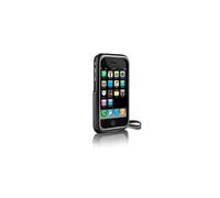 Philips DLA40108/10 - Slim Case For iPhone 3G - Black Leather - Includes Removable Strap and Transparent Screen Protector