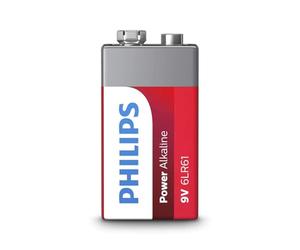 Philips Powerlife 6LR61 9V Alkaline Battery