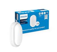 Philips ProjectLine LED wall Mount, 1400 lm, 4000 K, Integrated Sensor, Easy Installation, Indoor/Outdoor, Round, White