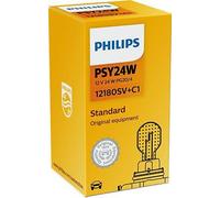 PHILIPS PSY24W SilverVision Halogen Signal Indicator Light 12V 24W PGU20/4Single