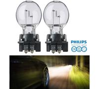 Philips PW24W 12182 24W Two Bulbs Stop Brake Light Replacement Stock Lamp EO Fit