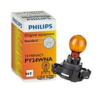 1x PHILIPS 12190NAC1 Indicator Bulb Halogen Standard PY24W 12V 24W