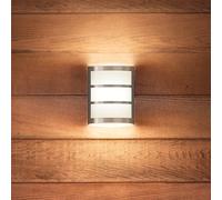 Philips Python LED outdoor wall light stainless steel