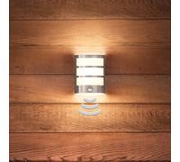 Philips Python LED sensor outdoor wall lamp stainless steel