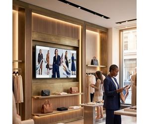 Philips Q-Line 55BDL3650QE 55-inch 4K EcoDesign TV 55" professional display with 4K UHD resolution, built-in Android 10 and EcoDesign for efficient