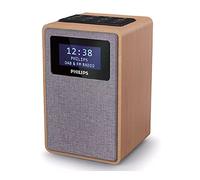 Philips TAR5005/10 radio Clock Digital Grey, Wood