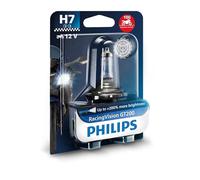 Philips Halogen H7 Racing Vision Moto 12v Bulb unisex