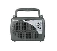 Philips Radio DL167/94 with MW/SW/FM Bands, Battery:2xR20 (UM1),External 3V