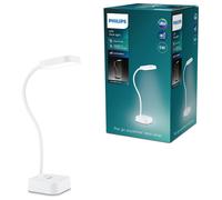 Philips Rock 39cm LED Portable Touch Desk Lamp - White