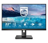 Philips S Line 222S1AE/00 computer monitor 54.6 cm (21.5") 1920 x 1080 pixels Full HD LCD Black