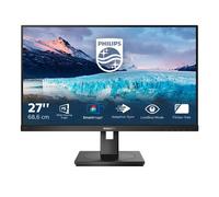 Philips 272S1AE - 27 Inch FHD Monitor,75Hz, 4ms, IPS, Height adjust, Speakers, FlickerFree, AdaptiveSync (1920 x 1080, 250 cd/m², HDMI/VGA/DP/DVI-D)