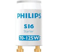 Philips S16 70-125W Long Fluorescent Tube EcoClick 2-Pin Starters (10 Pack)