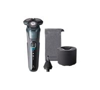 Philips Mens Shaver Series 5000 Wet & Dry with Cleaning Pod 360d Flexing Heads