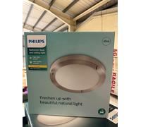 Philips Salts Matt Chrome Bathroom Wall&Ceiling Light IP44