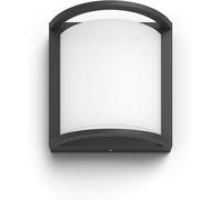 Philips myGarden Samondra Wall Lantern LED Light [Anthracite] Cool White 4000K For Garden and Patio