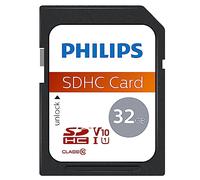 2 x PHILIPS SDHC 32GB Memory Card SD Class 10 Ultra Speed - Ultra HD UHS-I V10