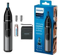 Philips 3000 series Nose Trimmer Series 3000 NT3650/16 Washable nose, ear and eyebrow trimmer with 2 combs