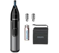 Philips 3000 series Nose Trimmer Series 3000 NT3650/16 Washable nose, ear and eyebrow trimmer with 2 combs