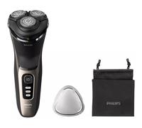 PHILIPS Series 3000 S3242/12 Wet & Dry Rotary Shaver [Black]