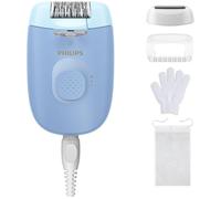PHILIPS Series 4000 BRE247/00 Epilator - Blue, Blue