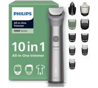 PHILIPS Series 5000 10-in-1 MG5921/15 Wet & Dry Multi Grooming Trimmer - Black & Silver, Black,Silver/Grey