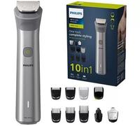 PHILIPS Series 5000 10-in-1 Wet & Dry Multi Grooming Trimmer - MG5920/15 Philips Silver 750g