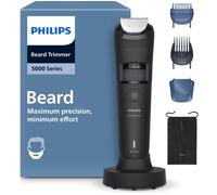 PHILIPS Series 5000 BT5780/15 Wet & Dry Beard Trimmer - Black, Black