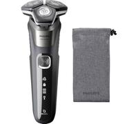 Philips Series 5000 Wet and Dry Electric Shaver and Soft Pouch S5887/10, 2 Years Warranty