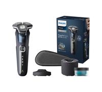 Philips Series 5000 Wet & Dry Electric Shaver for Men, Up to 60-min Cordless Run Time, Power Adapt Sensor, 360 Flexing Heads, SkinIQ, SteelPrecision Blades, Pop-Up Trimmer, Waterproof, S5885/50