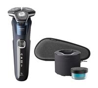 Philips Series 5000 Wet & Dry Electric Shaver - SkinIQ, SteelPrecision Blades, Pop-Up Trimmer - Black S5885/50