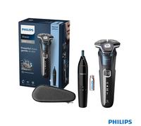 Philips Series 5000 Wet & Dry Electric Shaver with Pop-Up Trimmer, Nose Trimmer