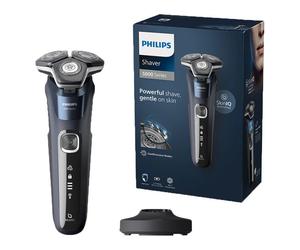 PHILIPS Series 5000 Wet & Dry Rotary Shaver - Carbon Grey, New