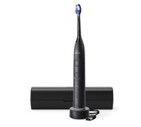 Philips Sonicare 6100 Series Electric Toothbrush - Next-Generation Technology, Pressure Sensor, 6 Brushing Settings, SmarTimer, BrushPacer, 21-Day Runtime, Travel Case, Black, Model HX7401/12