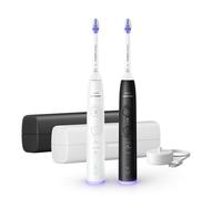 Philips Sonicare 6500 Series Electric Toothbrush Dual Pack in Black & White