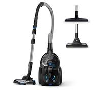 Philips Series 7000 Bagless Vacuum - 900W Vacuum Cleaner with Allergy H13 Filter and TriActive+ Nozzle (FC9741/09), Black